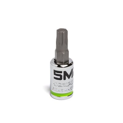 GETGEASMH5RPT image(0) - Grip Edge Tools 5mm 1/4" Dr Short RPT Hex Bit Socket