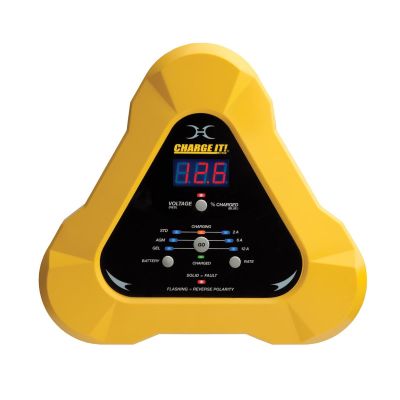 SOL4512 image(0) - Clore Automotive CHARGE IT! 4512 12/6/2 Amp 12 Volt Battery Charger