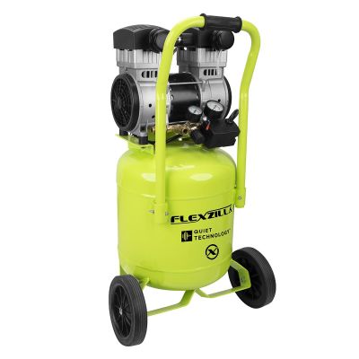 LEGCB20100F image(0) - Legacy Manufacturing Flexzilla Air Compressor with Quiet Technology, Portable,  2 HP, 10 Gallon, Industrial Grade Pump
