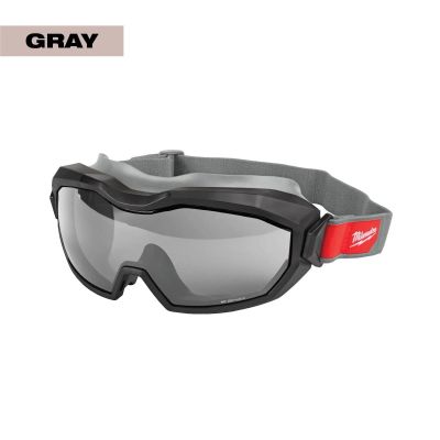 MLW48-73-2066 image(0) - Milwaukee Tool Non-Vented Goggle - Gray Dual Coat Lens