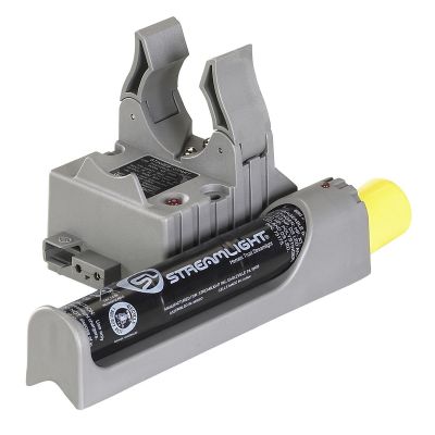 STL75277 image(0) - Streamlight PiggyBack Smart Charger Holder & Battery (Cord Not Included) - Stinger Series Except UltraStinger, PolyStinger LED HAZ-LO, Stinger 2020 - Black