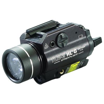 STL69265 image(0) - Streamlight TLR-2 HL G High Lumen Tactical Weapon Light with Green Laser - Black