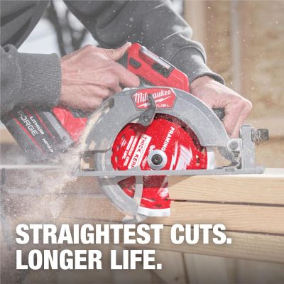 MLW48-41-0740 image(0) - Milwaukee Tool 7-1/4 Inch 24T Thick Kerf Framing Circular Saw Blades Bulk 10