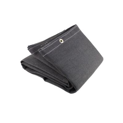 SRW36164 image(0) - Jackson Safety Welding Blanket - Vermiculite Coated Fiberglass - Weight (per sq. yd.) 24 oz - Thickness 0.03" - Black - 10' x 10'