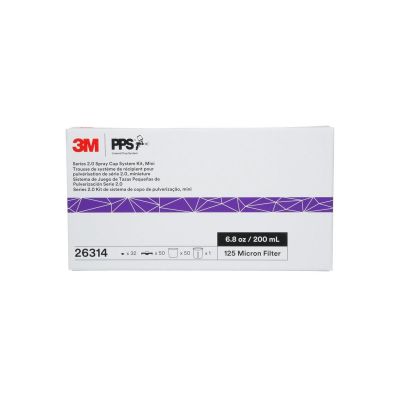 MMM26314 image(0) - 3M PPS 2.0 Spray Cup System Kit Mini 6.8oz