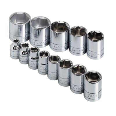 SKT4613 image(0) - S K Hand Tools SOCKET SET 3/8IN. DRIVE 13PC SAE STD 6 POINT