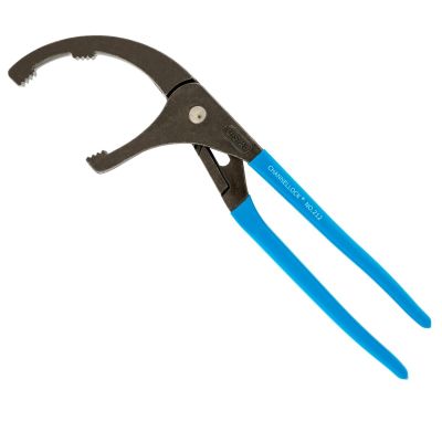 CHA2012-BULK image(0) - Channellock 12 inch Oil Filter/PVC  Angled Pliers