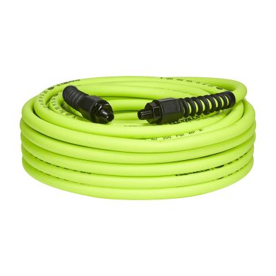 LEGHFZP3850YW2 image(0) - Legacy Manufacturing Flexzilla Pro Air Hose, 3/8" x 50', 1/4" MNPT Fittings