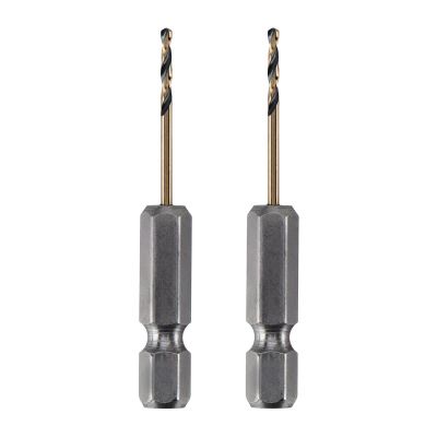 DWTDWA5004 image(0) - DEWALT 1/16" Black And Gold Ir Drill Bit-2Pc