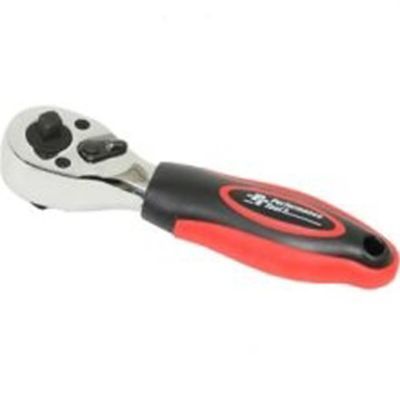 WLMW9113 image(0) - Wilmar Corp. / Performance Tool 1/4" & 3/8" Dual Drive Stubby Ratchet
