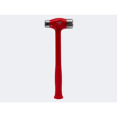 TRUTC47BPF image(0) - Trusty Cook Inc. 47 oz Flat-Flat Dead Blow Hammer - Model TC47BPF - Red