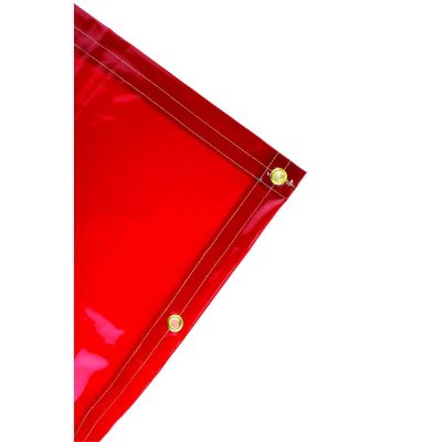SRW36278 image(0) - Jackson Safety Transparent Welding Curtain - 6' x 10' - Weight (per sq. yd.) 13 oz - Thickness 0.014" - Orange - Amp Usage Medium/High