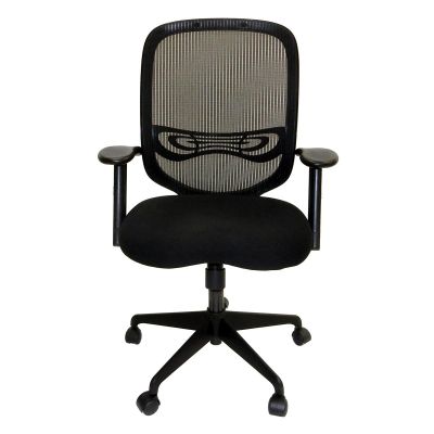 LDS1010387 image(0) - ShopSol Chair, Office Mesh back w/ Fabric Seat