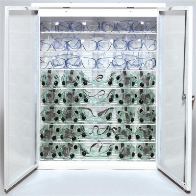 SRWS90494 image(0) - Sellstrom Monitor 2000 Germicidal Cabinet for Safety Glasses and Goggles