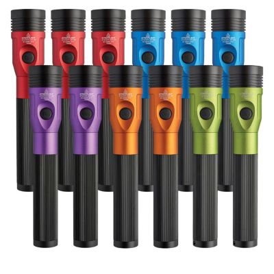 STL95186 image(0) - Streamlight Stinger LED HL 12 Pack: 3 Red, 3 Blue, 2 Lime, 2 Orange, 2 Purple - Multi