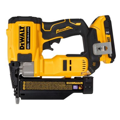 DWTDCN623D1 image(0) - DeWalt ATOMIC COMPACT SERIES 20V MAX Brushless Cordless 23 Ga. Pin Nailer Kit