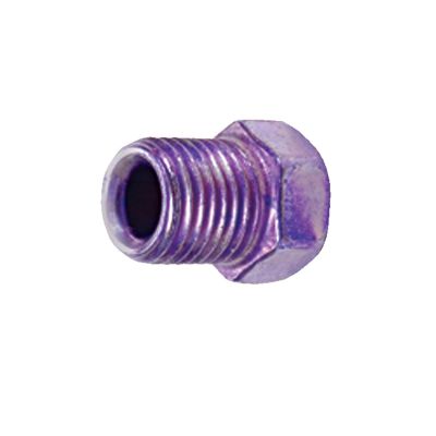 SRRBR157C image(0) - S.U.R.&R. 3/8 Inch-24 Inverted Flare Nut (7/16 Inch Wrench) - 100 Pack