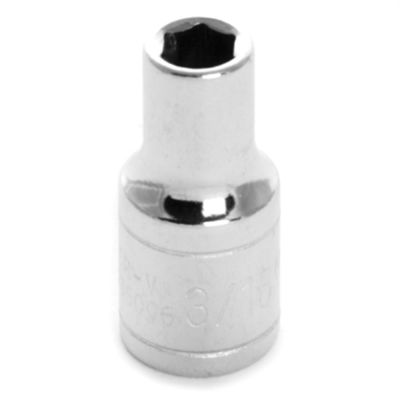 WLMW36006 image(0) - Wilmar Corp. / Performance Tool 1/4'' Dr 6pt Std. Socket 3/16"
