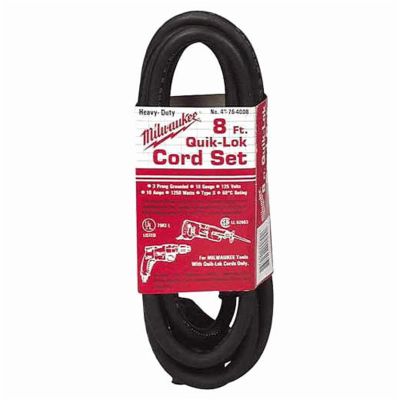 MLW48-76-4008 image(1) - Milwaukee Tool 8 FT. QUICK LOCK CORD REPLACEMENT