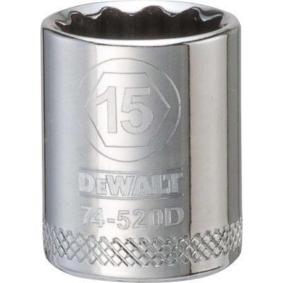 DWTDWMT74520OSP image(0) - DEWALT 001Pc 38Dr Socket-12Pt-15