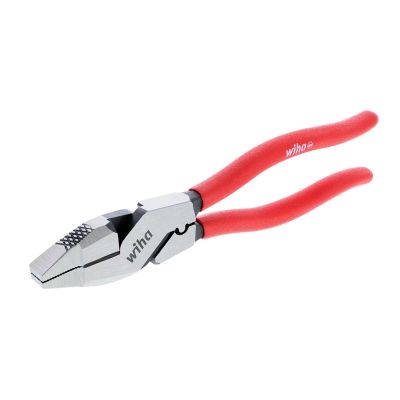 WIH32624 image(0) - Wiha Tools Classic Grip DynamicJoint Lineman's Pliers with Crimpers - 9.5" OAL.