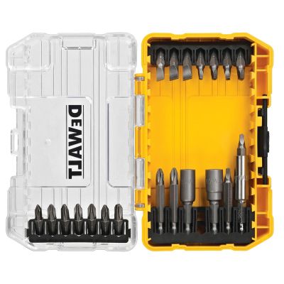 DWTDW2161 image(0) - DEWALT 21-Piece Screwdriving And Nutdriving Set In Plastic Case
