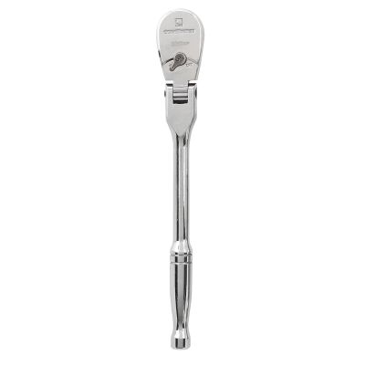 KDT81012XP image(0) - GearWrench 1/4 Inch Drive 120XP Full Polish Chrome Flex Head Teardrop Ratchet