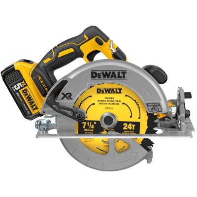 DWTDCS570P1 image(0) - DeWalt 20V Max Brushless 7-1/4 Circ Saw Kit