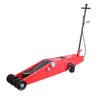INT3225 image(0) - American Forge & Foundry Service Jack - 20 Ton Capacity - Long Chassis - Air Assist/Manual - 7.5" Min H to 26.375" Max H - Heavy Duty