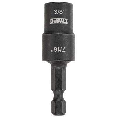DWTDWADEND38716 image(0) - DEWALT 3/8" + 7/16" Double-Ended/Detachable Nut Driver