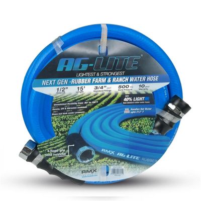 BLBAL1215 image(0) - BluBird AG - Lite Rubber Water Hose Assembly 1/2" x 15'