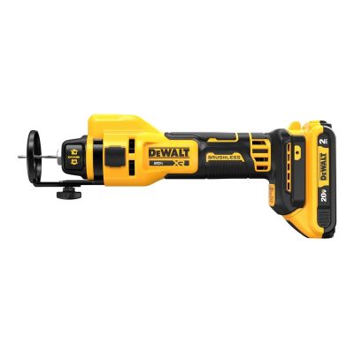 DWTDCE555D2 image(0) - DEWALT 20V MAX* XR Brushless Drywall Cut-Out Tool Kit