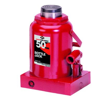 INT3550 image(0) - American Forge & Foundry Bottle Jack - 50 Ton Capacity - Manual - Heavy Duty