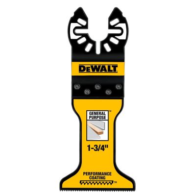 DWTDWA4204 image(0) - DEWALT 1-3/4 In Titanium Oscillating Tool Blade For Wood with Nails (1 Pack)