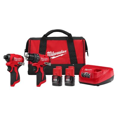 MLW3494-22 image(0) - Milwaukee Tool M12 Subcompact Brushless 2-Tool Combo Kit