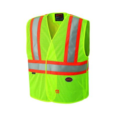 SRWV2510860U-45XL image(0) - Pioneer Flame Resistant Hi-Viz Vest  - Color:  Hi-Viz Yellow/Green  - Size: 4/5XL