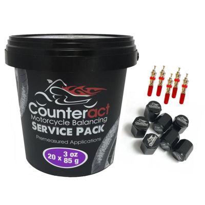 COUMKSP-3OZ image(0) - Counteract Counteract Motorcycle Balancing Beads Service Pack - 20 x 3oz bags