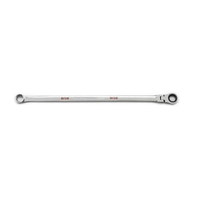 KDT86134 image(0) - GearWrench 9/16 Inch 120XP Universal Spline XL GearBox Flex Head Ratcheting Wrench