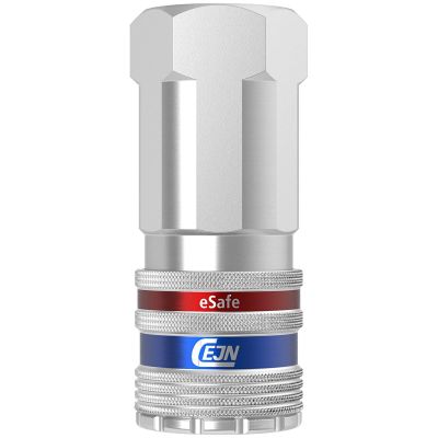 VAC10-410-2405 image(0) - Vacula Safety eSafe Coupling; Eurostandard 3/8" Body Size; 1/2" Female NPT