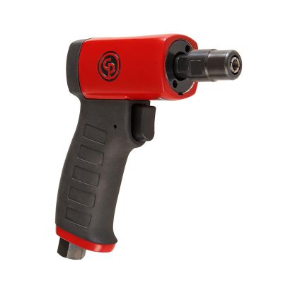 CPT9107 image(0) - Chicago Pneumatic Chicago Pneumatic CP9107 - Pistol Grip Air Die Grinder, 0.2 HP / 150 W - 17000 RPM, Includes 1/4" & 6mm collets