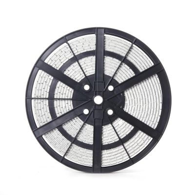 TMR7325-FE-10LB image(0) - Tire Mechanic's Resource .25oz Matte Silver Steel Adhesive Tape Wheel Weights with Easy Peel Tape.