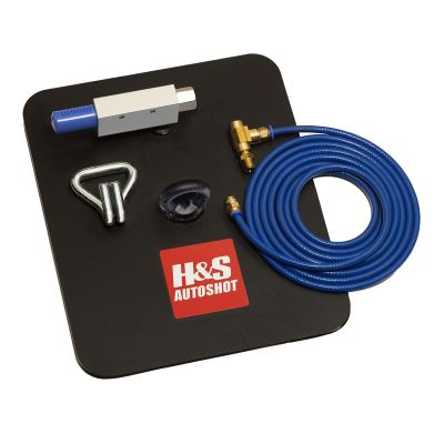 HSAUNI-1097 image(0) - H&S AutoShot UNI-1097 Pull-PRO Tower Base Plate w/ Extension Hose