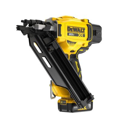 DWTDCN930P1 image(0) - DEWALT 20V MAX* XR Brushless Cordless 30&deg; Paper Tape Framing Nailer Kit
