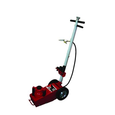 INT536 image(0) - American Forge & Foundry Axle Jack - 35 Ton Capacity - Air/Hydraulic - Spring Return - w/ 3 pc Ext Kit & 2 pc Handle
