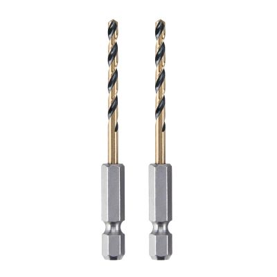 DWTDWA5008 image(0) - DEWALT 1/8" Black And Gold Ir Drill Bit-2Pc