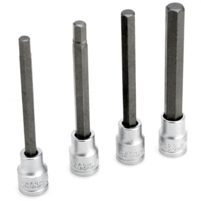 WLMW86022 image(0) - Wilmar Corp. / Performance Tool 4 Piece Metric Brake Caliper Hex Bit Set