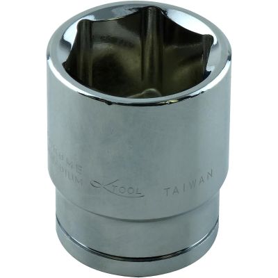 KTI23132 image(0) - K Tool International 1" SOC 1/2" DR STANDARD 6 PT