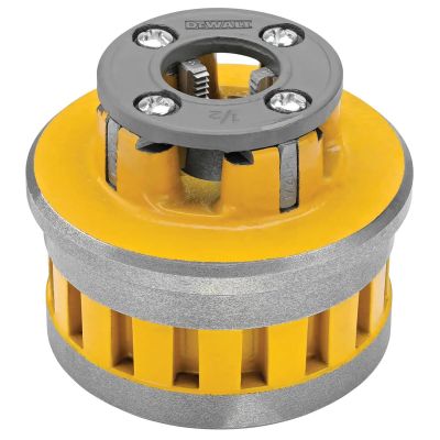 DWTDCE700012 image(0) - DEWALT Pipe Threading Die Heads w/ Dies 1/2 in.