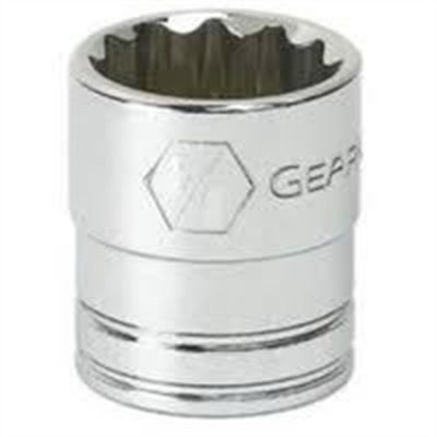 KDT80794 image(0) - GearWrench 1/2 Inch Drive 12 Point Standard SAE Socket 1-1/4 Inch