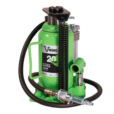INT54200 image(0) - Viking by American Forge & Foundry Bottle Jack - 20 Ton Capacity - Air/Manual